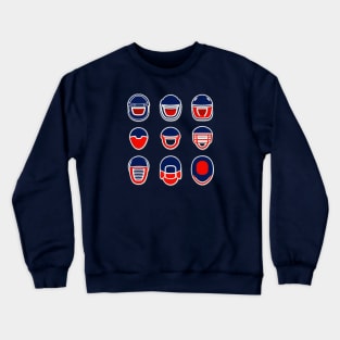 Doodle Baseball Game Crewneck Sweatshirt